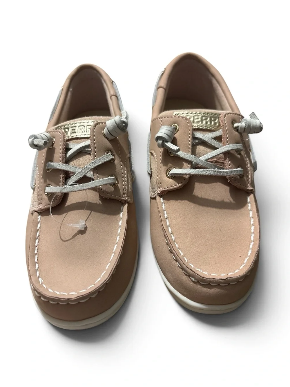 Sperry Kids Casual Boat Shoes in Light pink and Gold